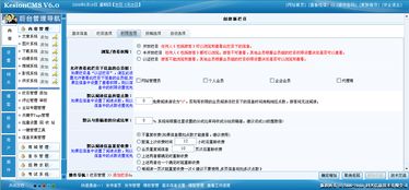 科汛cms教程第17課 站內欄目,內容頁畫中畫設置 系統(tǒng)后臺配置管理 科訊cms v6教程
